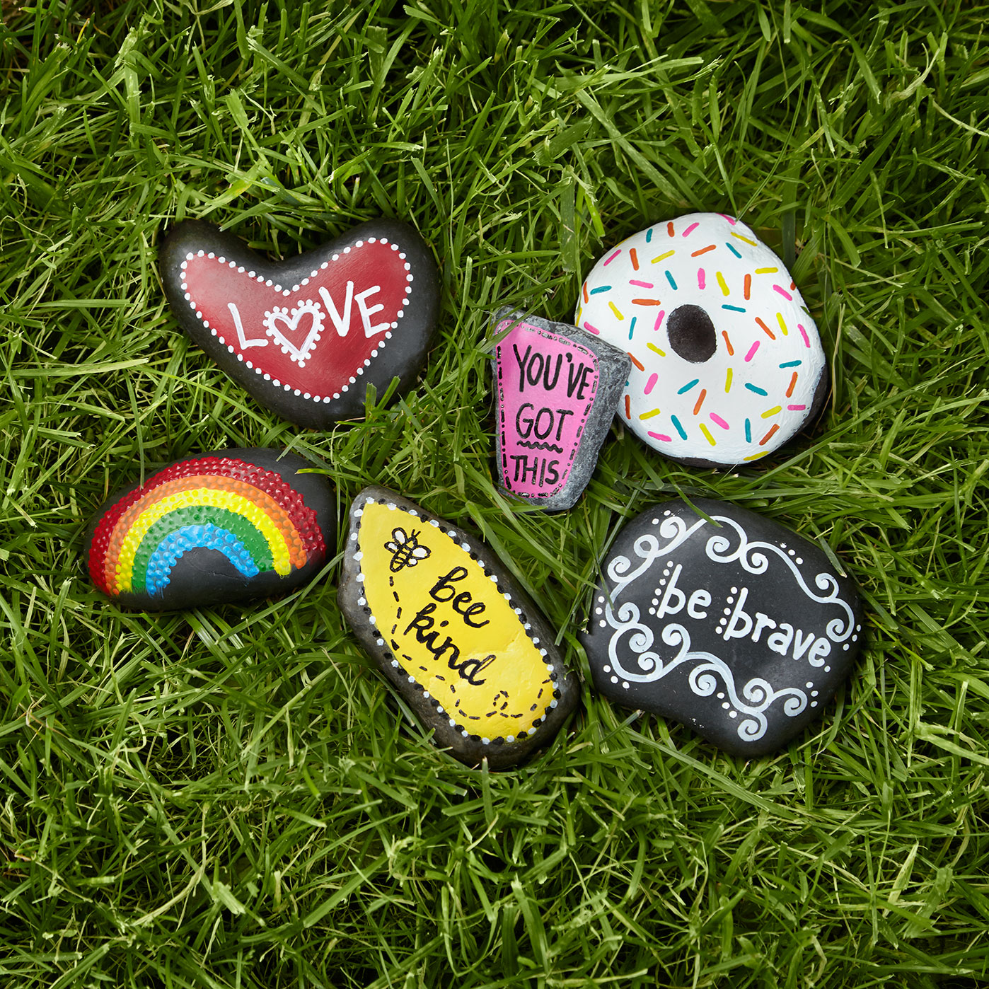 painted sentiment rocks youtube christmas wreaths